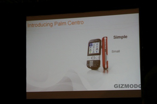 Illustration for article titled Palm Centro Launch Event (The Treo for Hobbits)